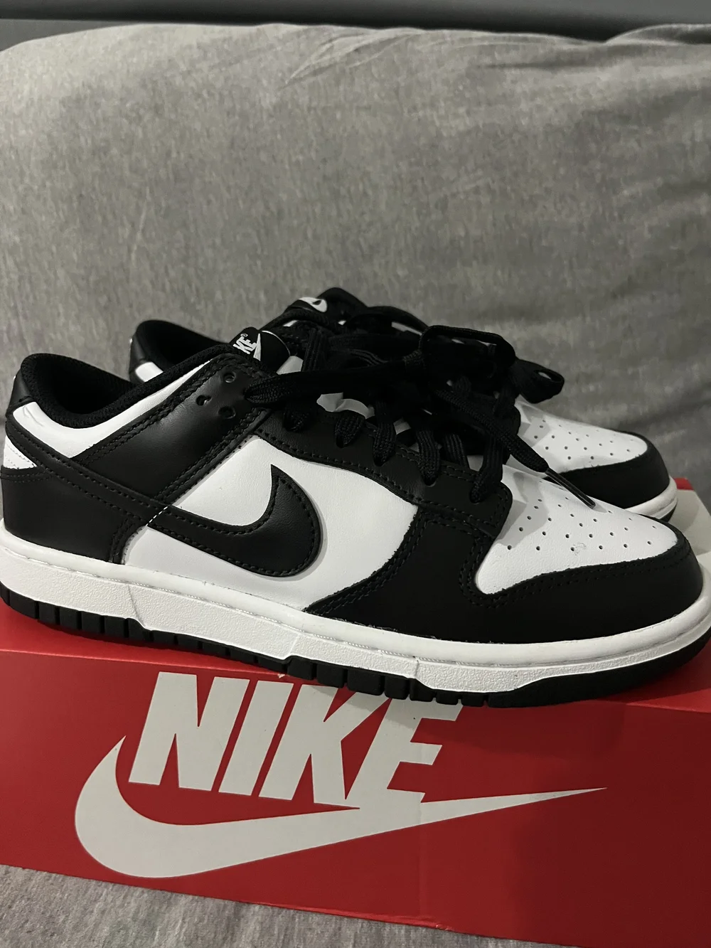 Nike Men’s Black/White Low-Top Sneakers